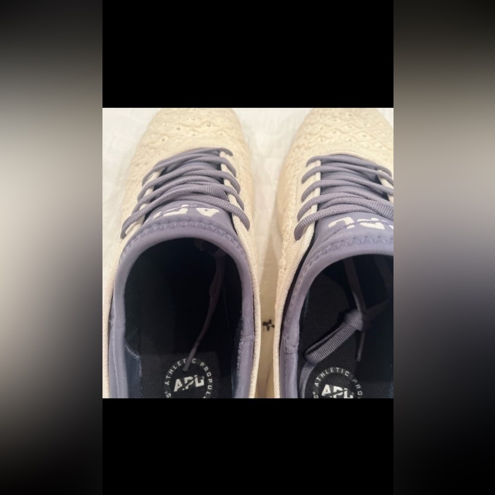 APL Techloom Phantom Running Shoe Size 10.5 Parchment Midnight - Picture 5 of 10